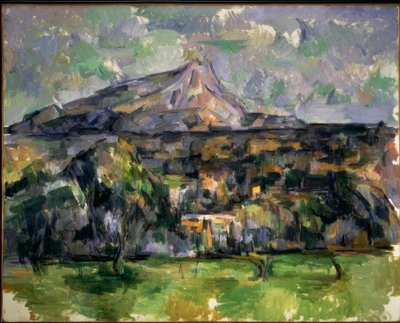 Berget Sainte-Victoire av Paul Cézanne