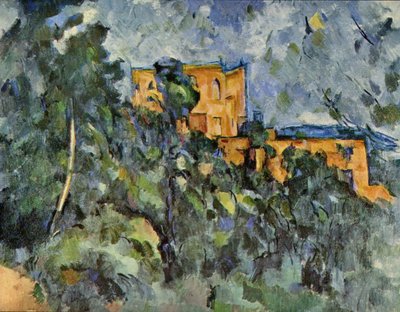 Le Château Noir av Paul Cézanne