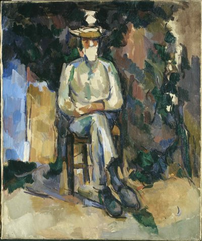 Trädgårdsmästaren Vallier, ca 1904-1906. av Paul Cézanne