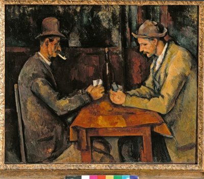 Kortspelare av Paul Cézanne