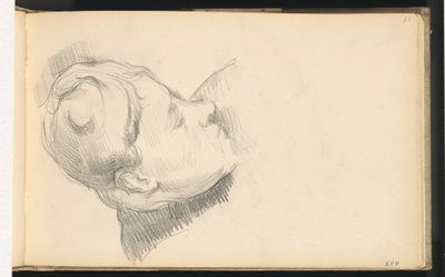 Madame Cézanne med sänkt huvud av Paul Cézanne