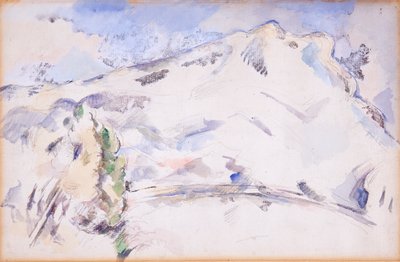 Mont Sainte-Victoire (Sainte-Victoire-berget) av Paul Cézanne