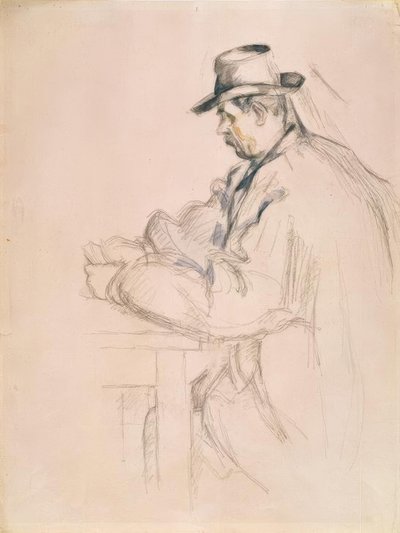 Paul Cézanne, kortspelare av Paul Cézanne
