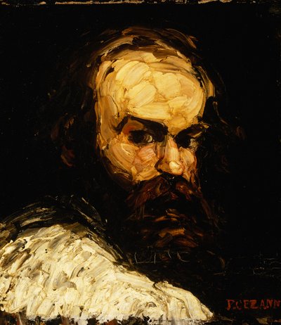 Porträtt av konstnären; Porträtt av konstnären, c.1866 av Paul Cézanne