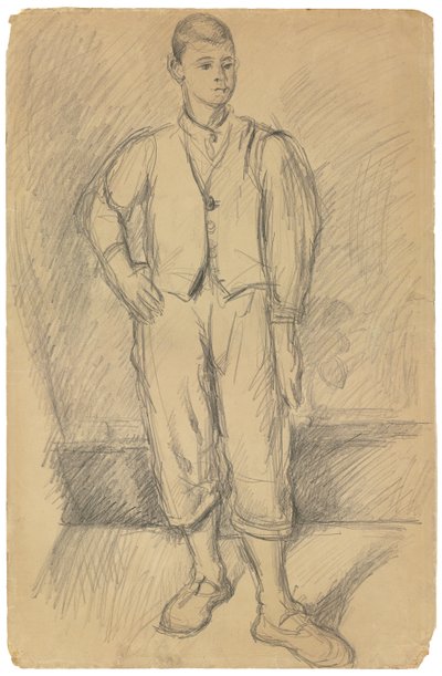 Porträtt av konstnärens son; Porträtt av konstnärens son, ca 1875-1885 av Paul Cézanne