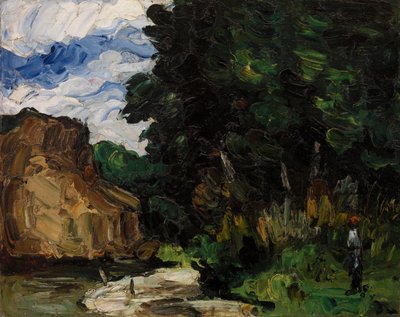 flodkrök av Paul Cézanne