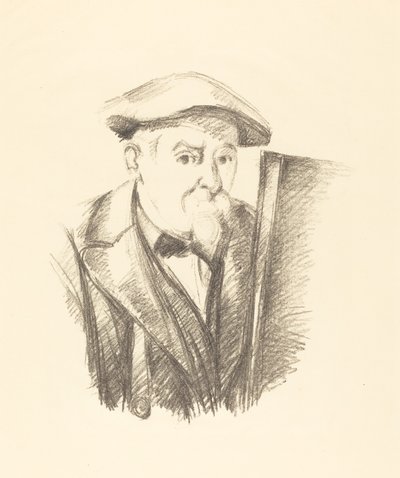 Självporträtt av Paul Cézanne
