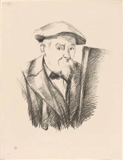 Självporträtt av Paul Cézanne