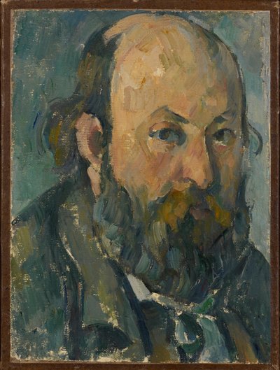 Självporträtt, 1877-1878. av Paul Cézanne