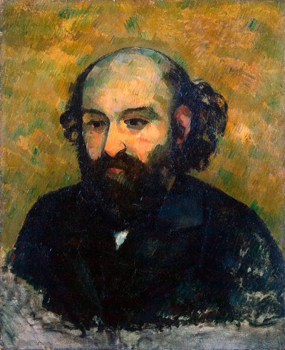 Självporträtt, 1880-1881 av Paul Cézanne