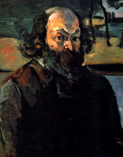 Självporträtt av Paul Cézanne