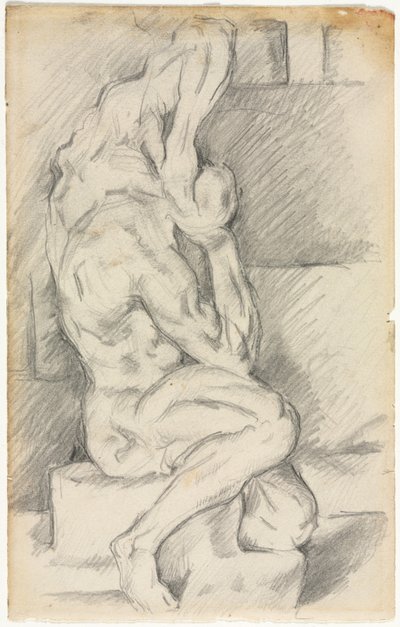 Skiss av anatomisk skulptur, 188184. av Paul Cézanne