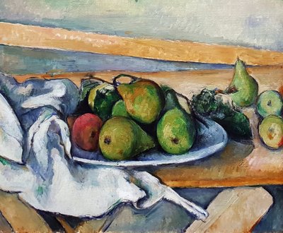 Stilleben med päron av Paul Cézanne
