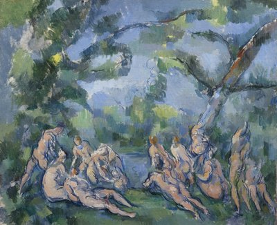 Badarna, 1899-1904 av Paul Cézanne