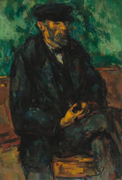 Trädgårdsmästaren Vallier, 1906. av Paul Cézanne