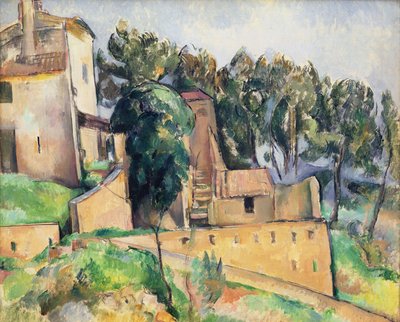 Huset i Bellevue, 1890-92 av Paul Cézanne