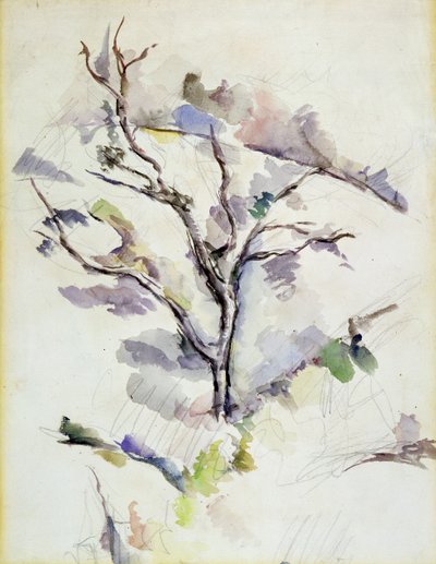 Eken av Paul Cézanne