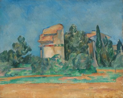 Pigeon Tower på Bellevue, 1890. av Paul Cézanne