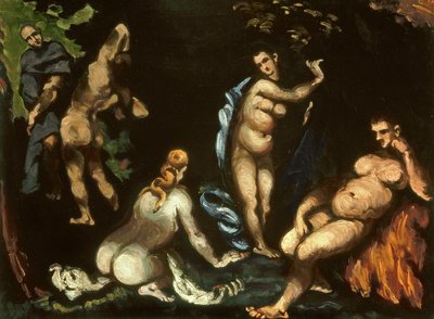 The Temptation of St. Anthony, c.1870 av Paul Cézanne