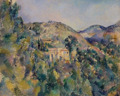 Utsikt över Domaine Saint-Joseph, sent 1880-tal. av Paul Cézanne