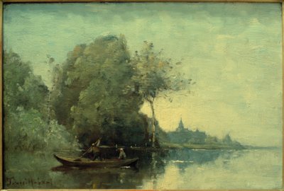 Vienne nära Candes av Paul Desire Trouillebert
