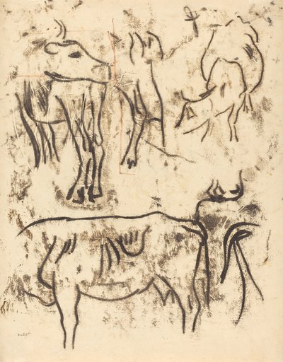 Djurstudier, 19011902. av Paul Gauguin