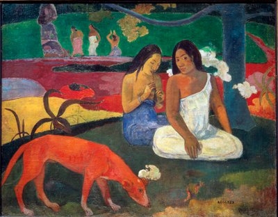 Arearea eller The Red Dog av Paul Gauguin