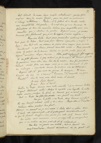 Före och efter - Beskrivning av Gauguins vistelse hos Vincent van Gogh i Arles (S. 11) av Paul Gauguin
