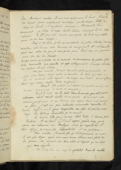 Före och efter - Beskrivning av Gauguins vistelse hos Vincent van Gogh i Arles (S. 15) av Paul Gauguin