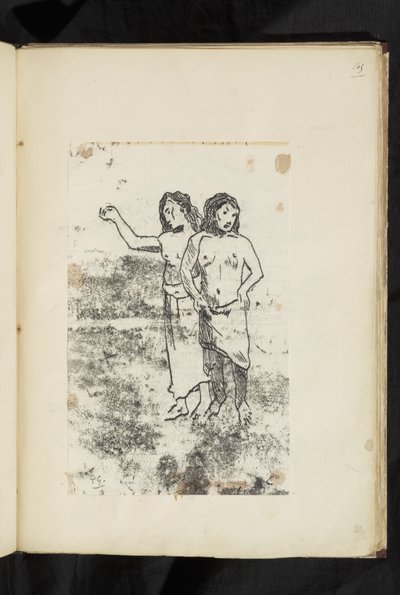 Före och efter - The Call av Paul Gauguin