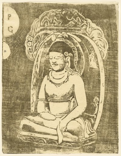 Bouddha Buddha, 1895 eller senare. av Paul Gauguin