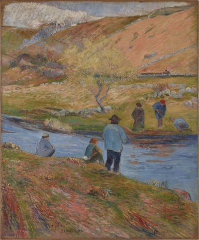Bretonska fiskare, 1888. av Paul Gauguin