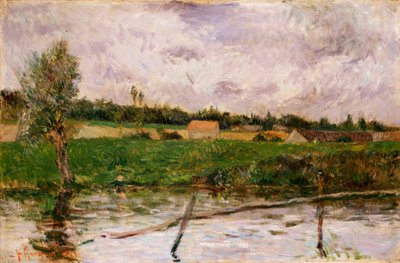 Bretagnes landsbygd, 1879 av Paul Gauguin