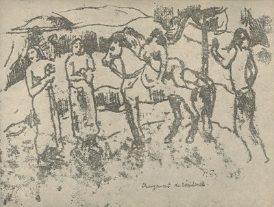 Byte av bostad, 1936 av Paul Gauguin