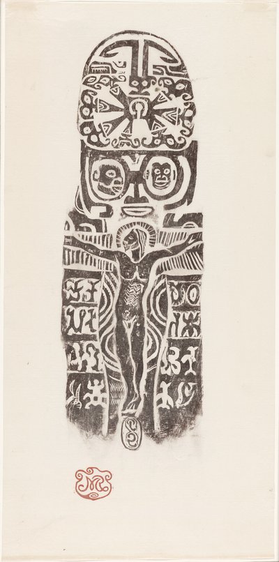Kristus på korset av Paul Gauguin