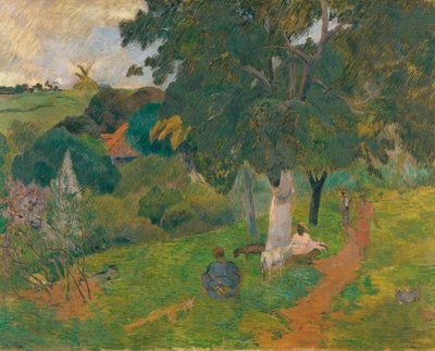 Kommer och går, Martinique, 1887 av Paul Gauguin