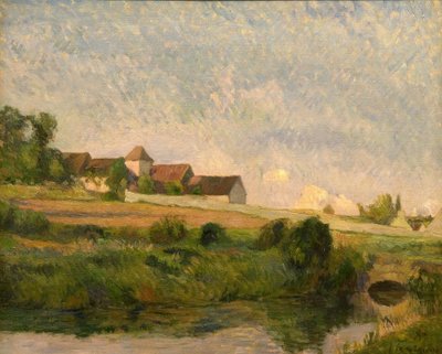 La Groues gård, Osny av Paul Gauguin