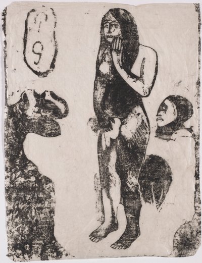 Eva, 1898-1899. av Paul Gauguin