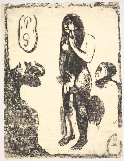 Eva, 1898-99. av Paul Gauguin