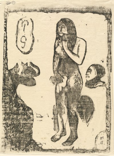 Eve, 1895 eller senare. av Paul Gauguin