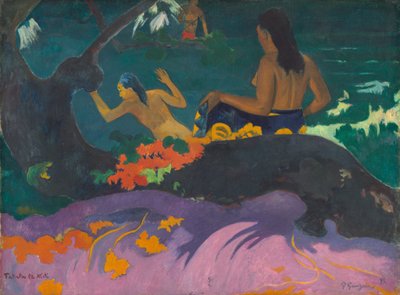 Vid havet av Paul Gauguin