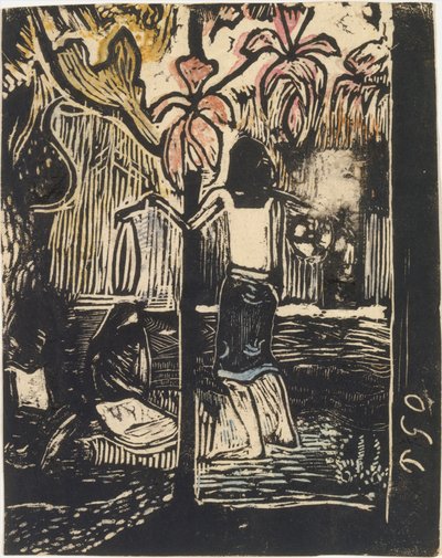 Doft Noa Noa, litet block, 1894-95., 1894-95. av Paul Gauguin