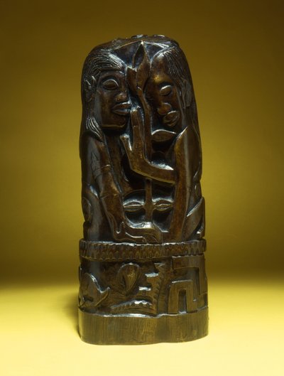 Hina och Te Fatou, av Paul Gauguin