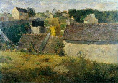 Hus i Vaugirard Husen i Vaugiraud, 1880. av Paul Gauguin