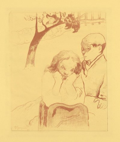 Mänskligt elände av Paul Gauguin