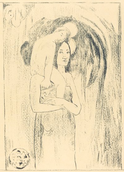 Ia Orana Maria Vi hälsar dig, Mary, ca. 1894. av Paul Gauguin