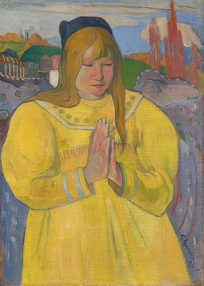 Ung kristen flicka. 1984 av Paul Gauguin