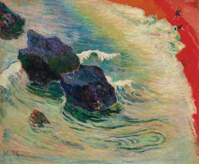 Vågen av Paul Gauguin