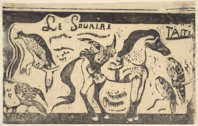 The Smile, Tahiti Smile, Tahiti, december 1899. av Paul Gauguin