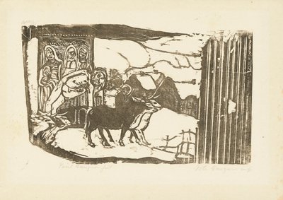 Den bretonska Golgata, 1898-99 av Paul Gauguin